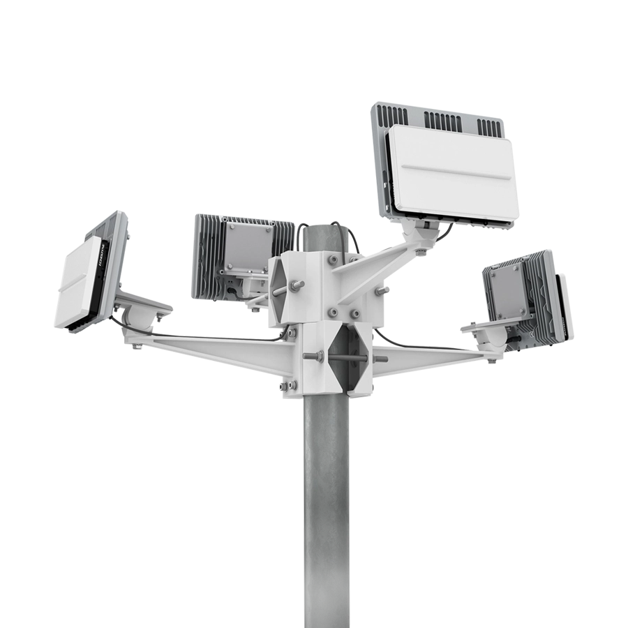 Echodyne multi-panel EchoGuard tower mounting reference