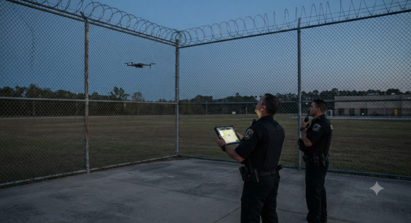 Drone Detection for Correctional Facilities: Real-Time Perimeter Security