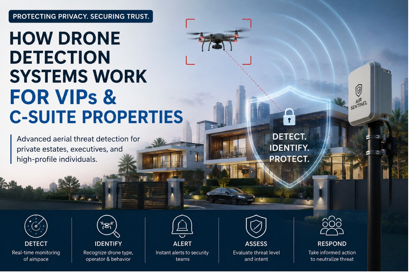 Drone Detection for VIPs & C-Suite Properties